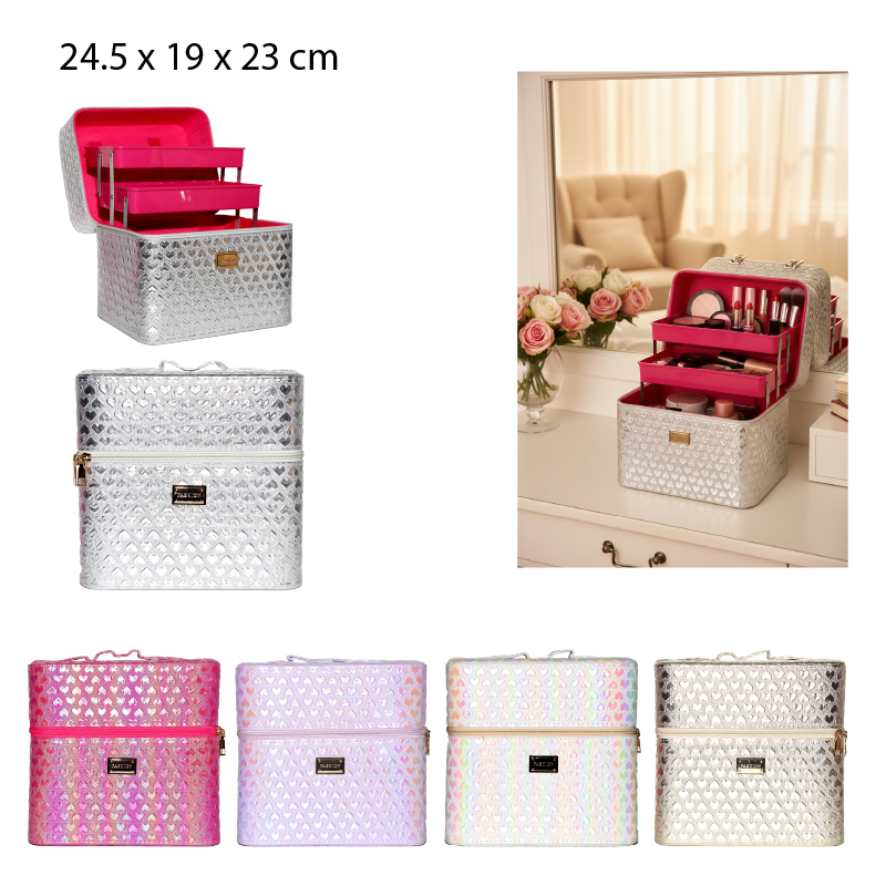 MALETA ORGANIZADORA DE MAQUILLAJE