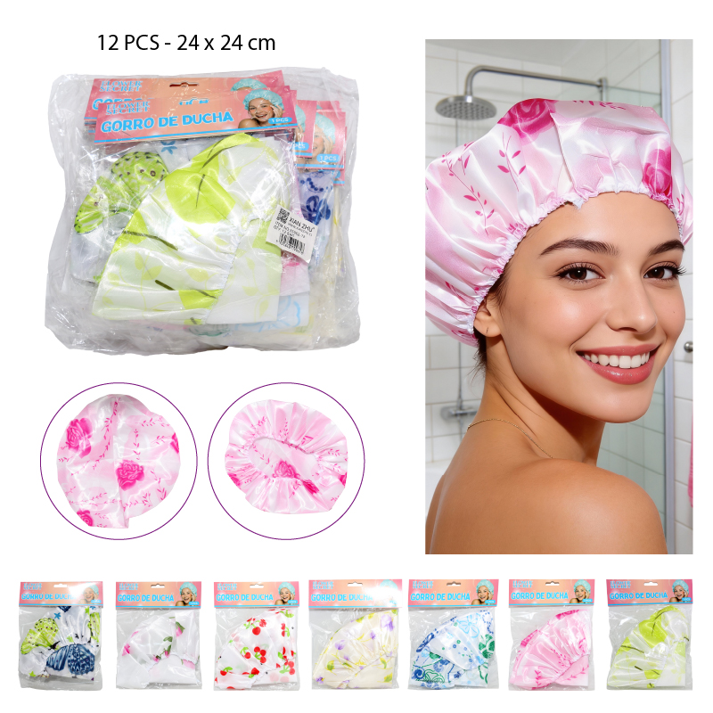 GORRO DE DUCHA SATIN ESTAMPADO