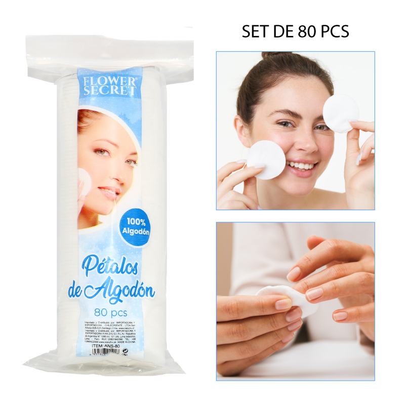 PETALOS DE ALGODÓN - 80 PCS