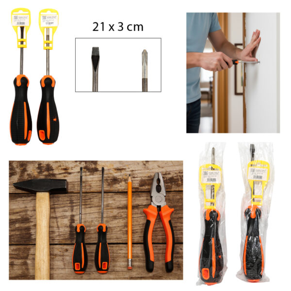 DESTORNILLADOR MANGO CUADRADO 4 PULGADAS