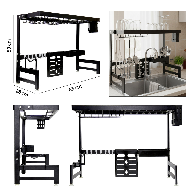 ESCURRIDOR DE PLATOS SOBRE FREGADOR - 65 CM