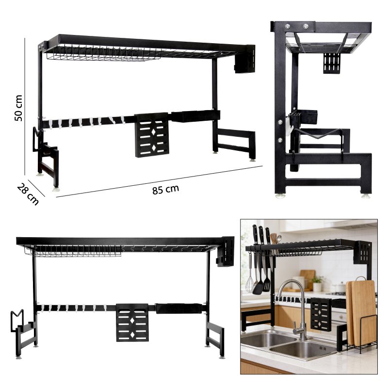 ESCURRIDOR DE PLATOS SOBRE FREGADOR - 85 CM