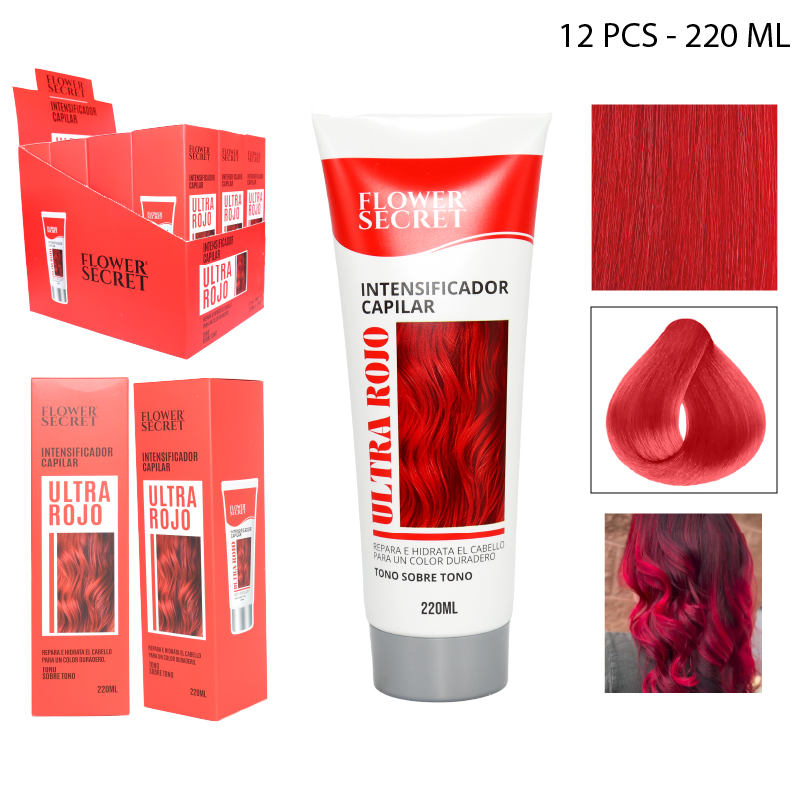 FIJADOR DE COLOR ROJO - 220 ML