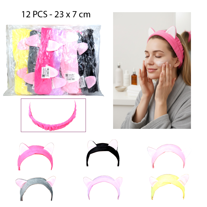 CINTILLO DE SPA/MAQUILLAJE CON PEQUEÑAS OREJAS