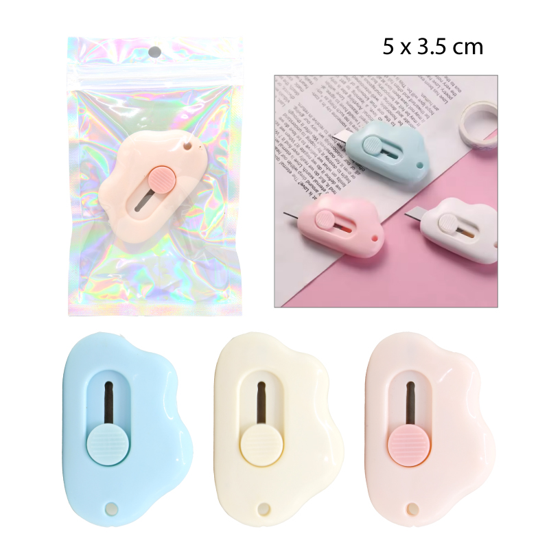 CUTER PEQUEÑO FORMA DE NUBE - 5 X 3.5 CM