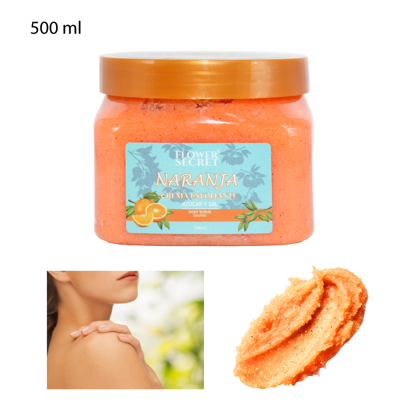 EXFOLIANTE CORPORAL AZUCAR Y SAL  VITAMINA C- 500 ML