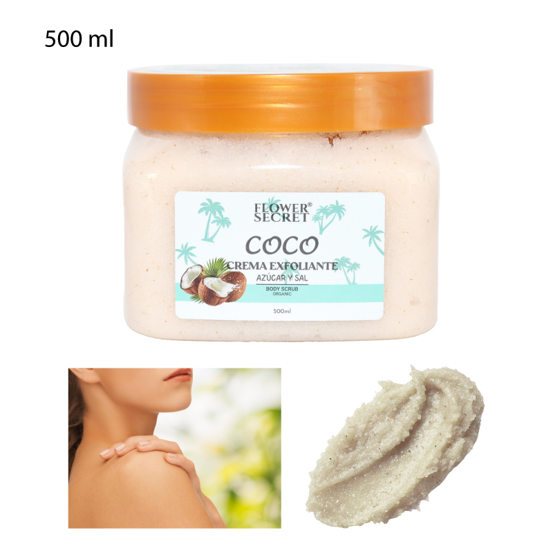 EXFOLIANTE CORPORAL AZUCAR Y SAL COCO- 500 ML