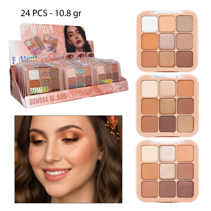 SOMBRA DE OJOS 9 COLORES