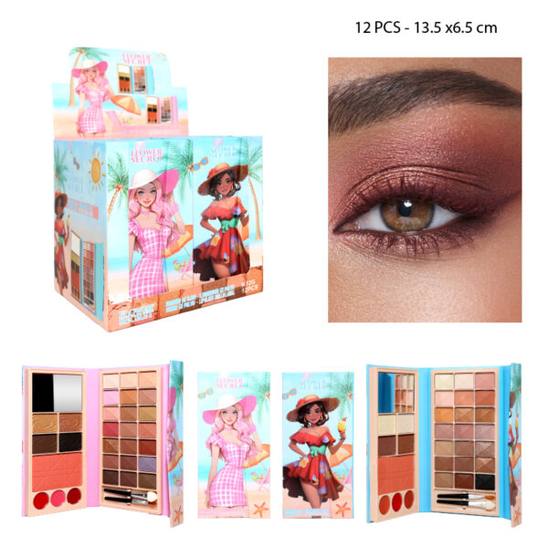 PALETA DE SOMBRAS DE 29 COLORES CÁLIDOS