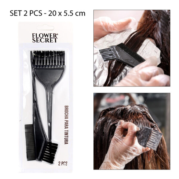 SET DE 2 PEINES PARA TINTE