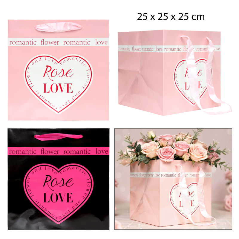 BOLSA DE REGALO DISEÑO CORAZÓN