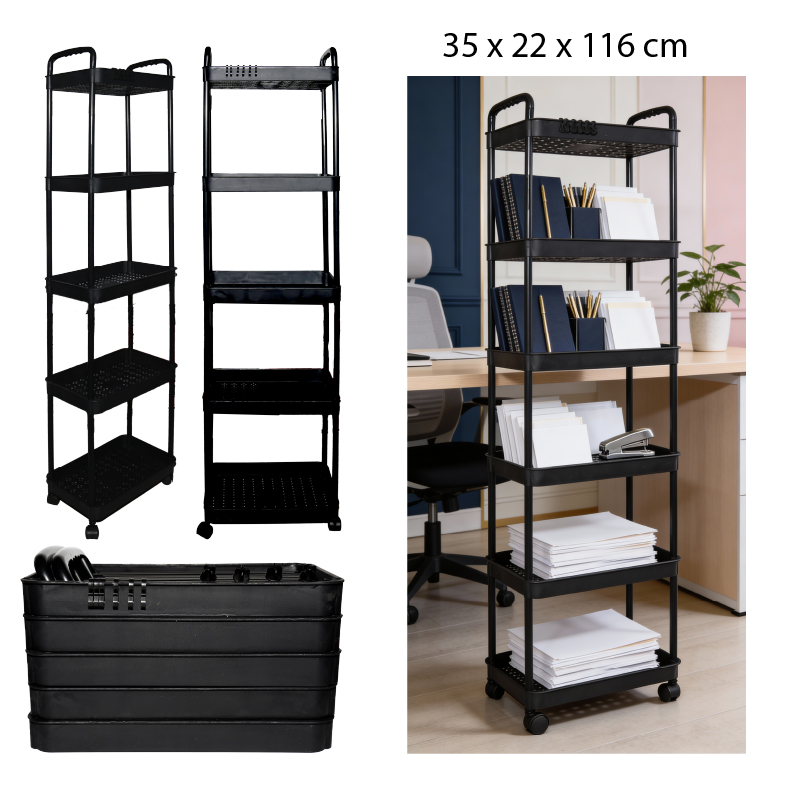 ESTANTERIA DE 5 NIVELES