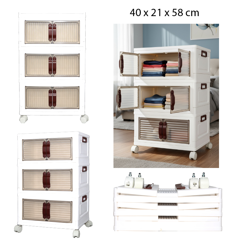 ARMARIO PLEGABLE DE 3 NIVELES