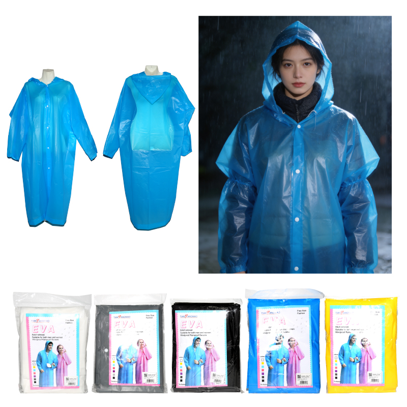 IMPERMEABLE COLOR SOLIDO PARA ADULTO TALLA UNICA