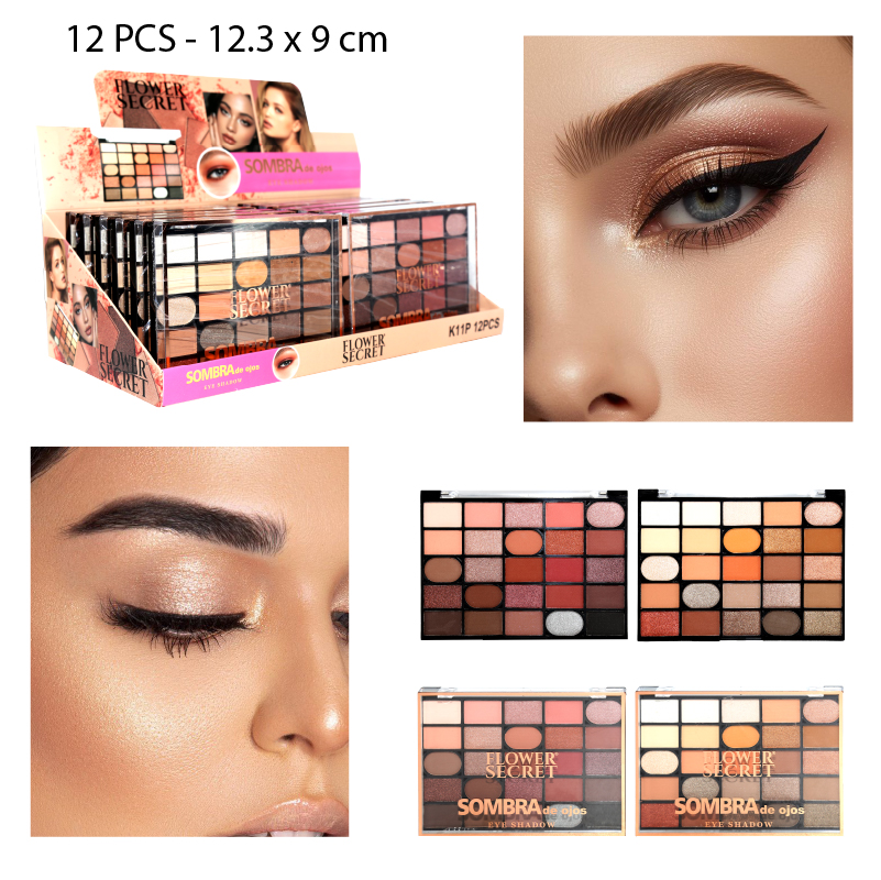PALETA DE SOMBRAS, 25 TONOS