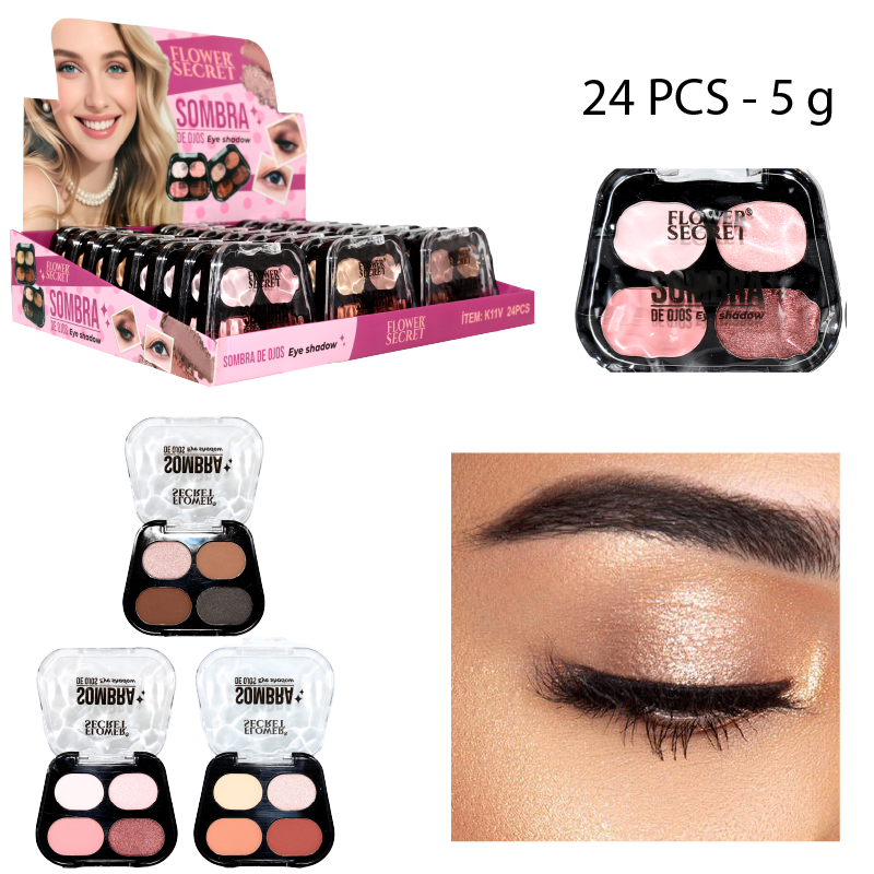 PALETA DE SOMBRAS 12 TONOS - 5 G