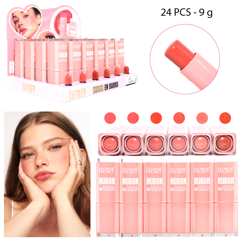 RUBOR EN BARRA 6 TONOS - 9 GR