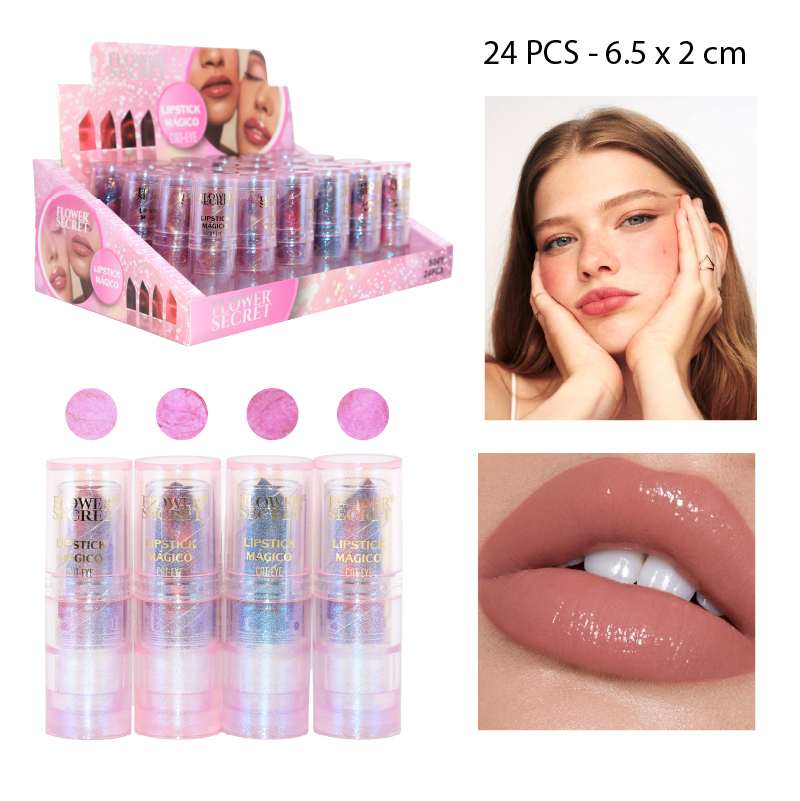 LÁPIZ LABIAL EFECTO OJO DE GATO CON CAMBIO DE COLOR - 4 g