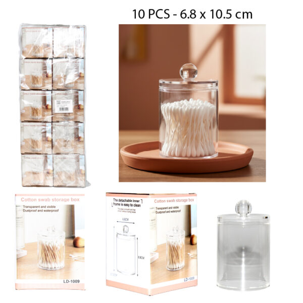 CAJA PARA HISOPOS - 6.8 X 10.5 CM