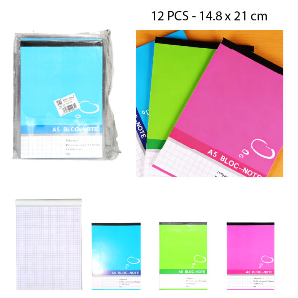 CUADERNO A5- 80 HOJAS