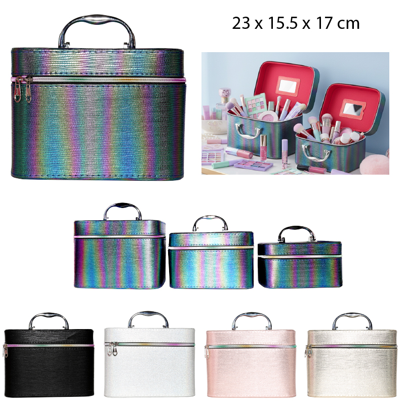 MALETA ORGANIZADORA 3 PIEZAS DE MAQUILLAJE (copia)