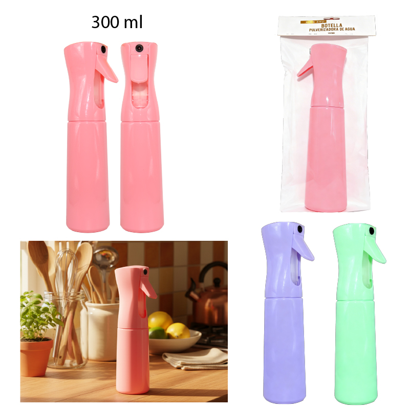 BOTELLA SPRAY TRES COLORES - 300 ML
