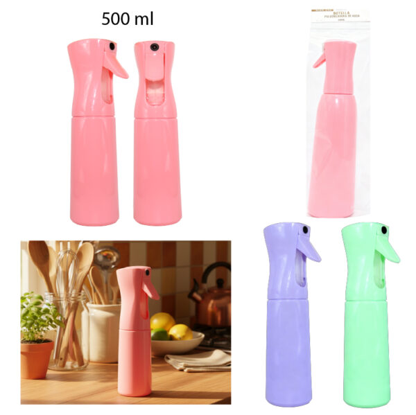 BOTELLA SPRAY TRES COLORES - 500 ML