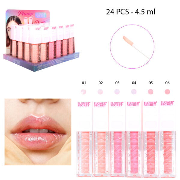 BRILLO LABIAL PLUMP VOLUMINOSO CON COLÁGENO - 4.5 ML