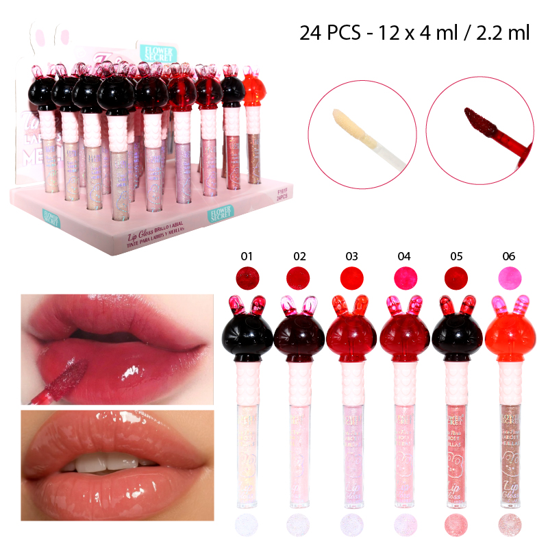 TINTE MÁS BRILLO LABIAL PERLADO - 8 ML / 2.2 ML