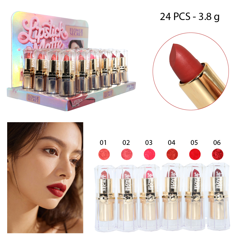 LABIAL MATTE EN BARRA 6 TONALIDADES - 3.8 G