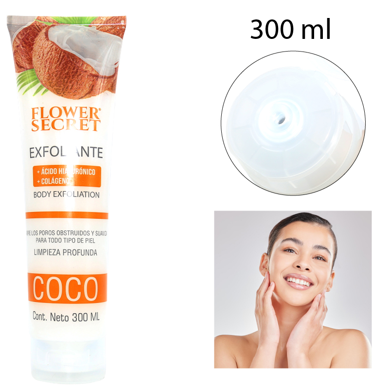 CREMA EXFOLIANTE CORPORAL COCO - 300 ML