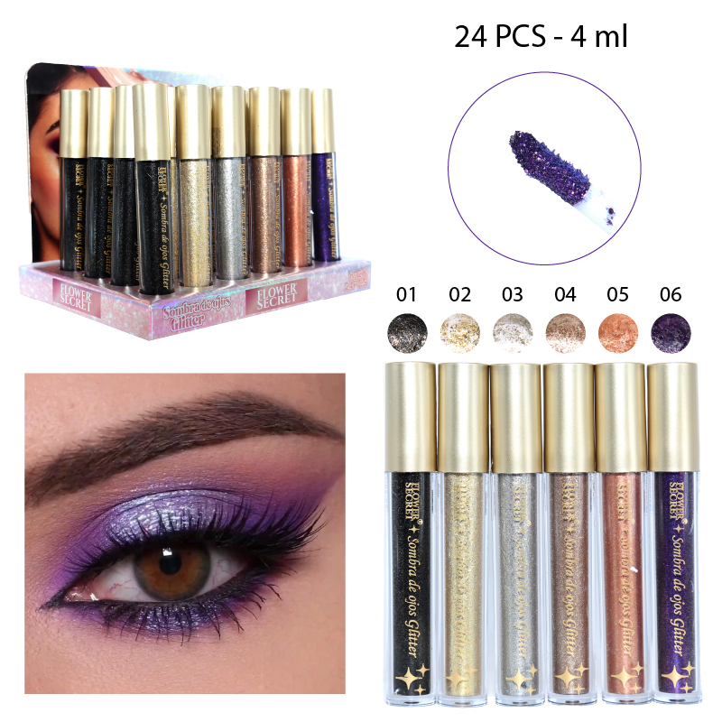 SOMBRA DE OJOS LÍQUIDA PERLADA - 4 ML