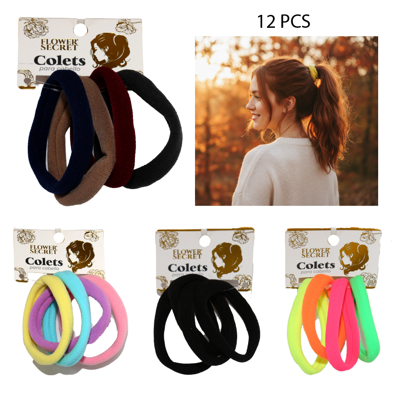 ELÁSTICOS NYLON 7.5 PULGADAS - 4 PCS