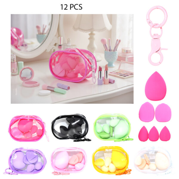 SET DE 6 ESPONJAS CON ESTUCHE