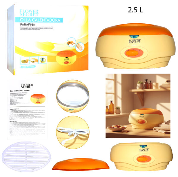 OLLA CALENTADORA PARAFINA - 2.5 L