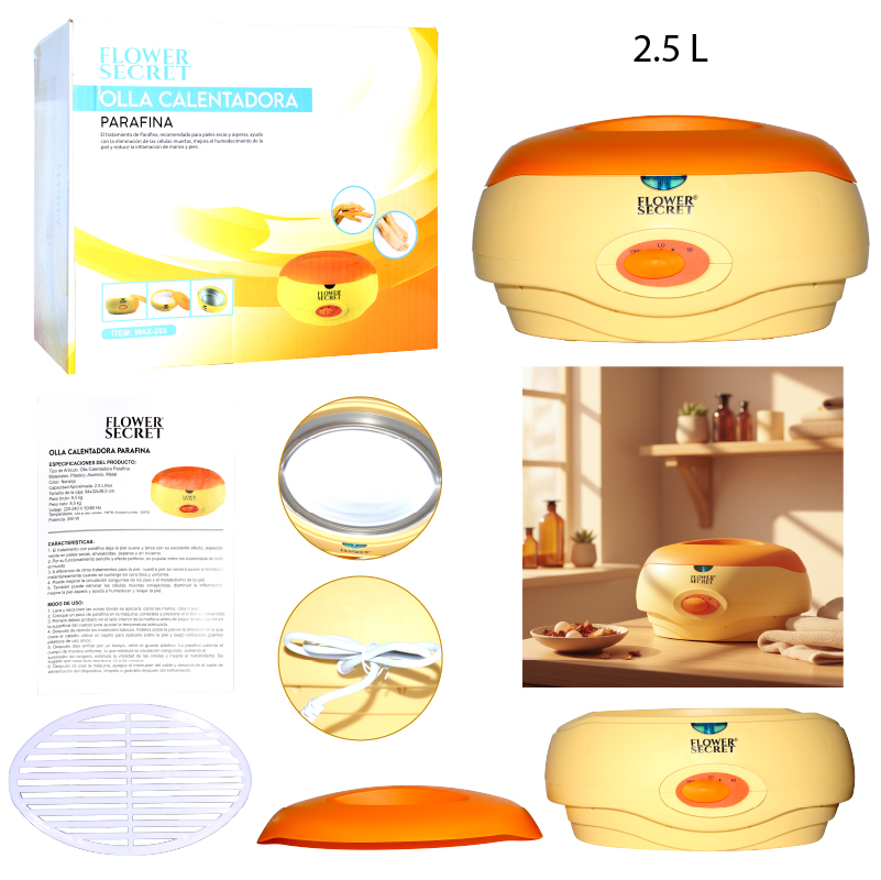 OLLA CALENTADORA PARAFINA - 2.5 L