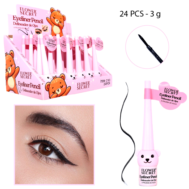 DELINEADOR LÍQUIDO NEGRO A PRUEBA DE AGUA - 3 G