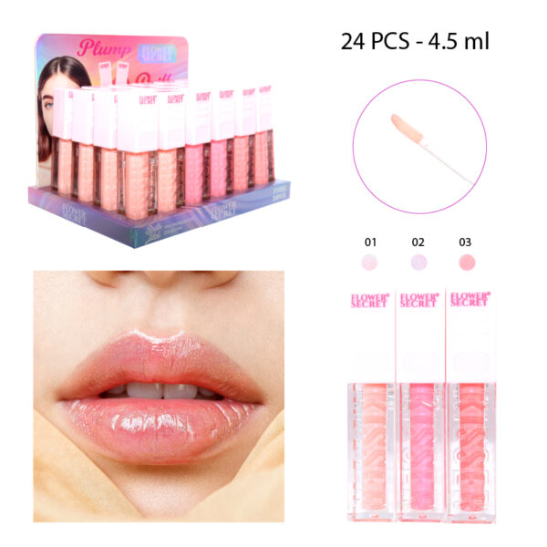 BRILLO LABIAL PLUMP VOLUMINOSO CON COLÁGENO - 4.5 ML