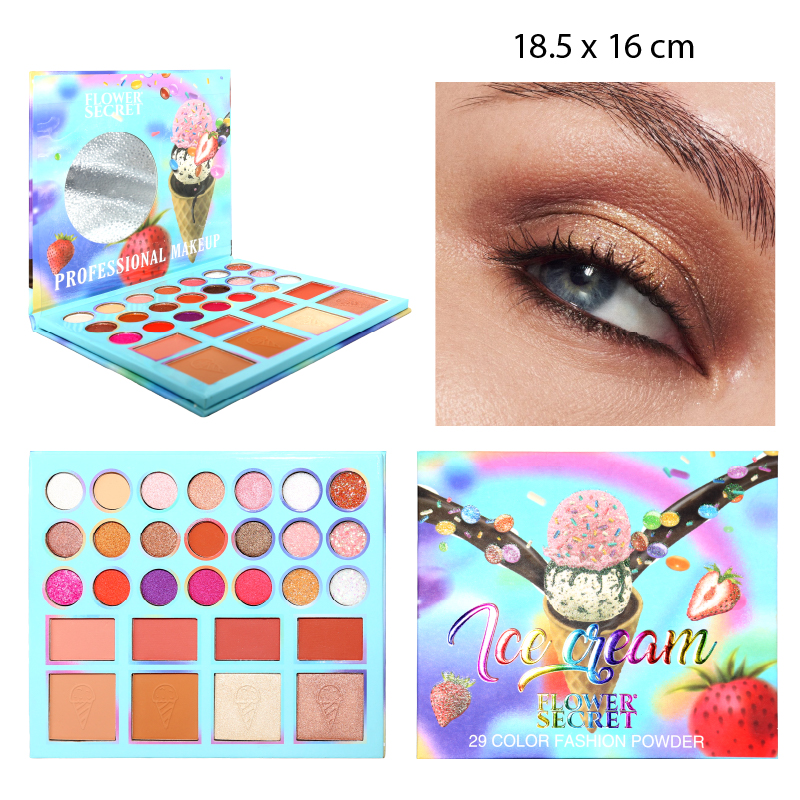 PALETA DE SOMBRAS PARA OJOS ICE CREAM 29 COLORES