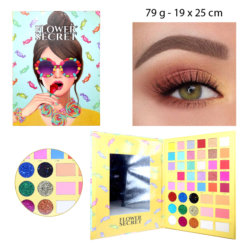 PALETA DE SOMBRA DE OJOS CANDY 45 COLORES