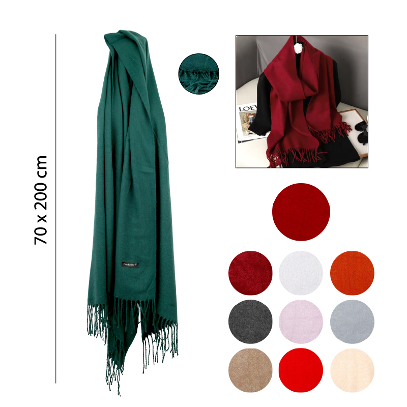 BUFANDA LISA - CASHMERE