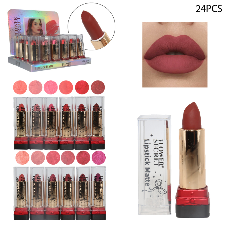 LABIAL MATTE EN BARRA 12 TONALIDADES AROMA A CHOCOLATE - 4 G