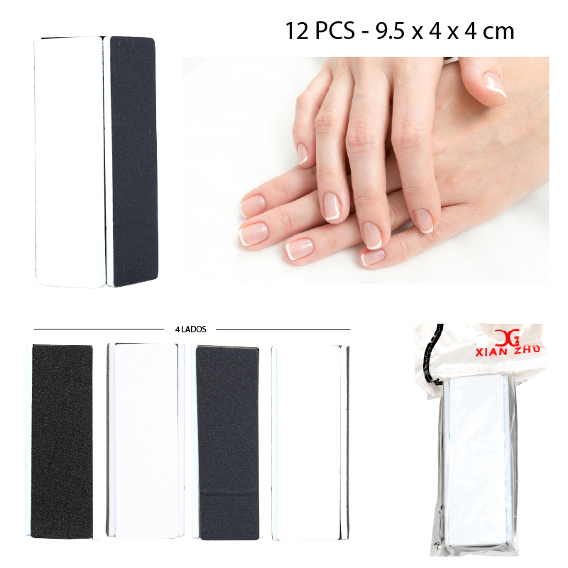 LIMA DE 4 CARAS PULIDORA DE UÑAS